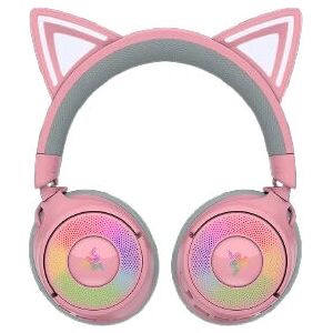 Razer Kraken Kitty V3 Pro Quartz Headset - Over Ear Gaming USB Bluetooth Razer Kraken Kitty V3 Pro Quartz Headset - Over Ear Gaming USB Bluetooth