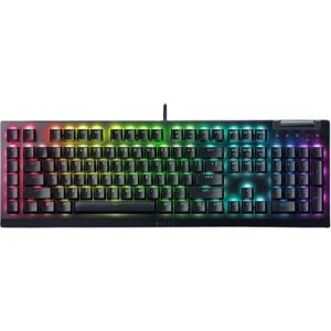 Clavier Gaming Mécanique Razer BlackWidow V4 X - UK - Publicité Clavier Gaming Mécanique Razer BlackWidow V4 X - UK - Publicité