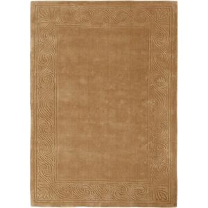 HEINE HOME Beigen Hochflor-Teppich - Rechteckiger Wollteppich HEINE HOME Beigen Hochflor-Teppich - Rechteckiger Wollteppich