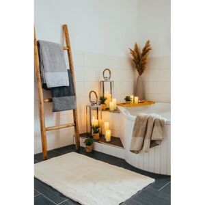 HOME AFFAIRE Kapra Beigene Rechteckige Badmatte - Badteppich HOME AFFAIRE Kapra Beigene Rechteckige Badmatte - Badteppich