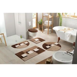 MY HOME Ada Badmatte - Rechteckig, Braun, 80x150cm MY HOME Ada Badmatte - Rechteckig, Braun, 80x150cm