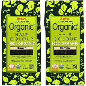 Radico Bio-Haarfarbe Braun - 100 g Organische Kräuterfarbe Radico Bio-Haarfarbe Braun - 100 g Organische Kräuterfarbe