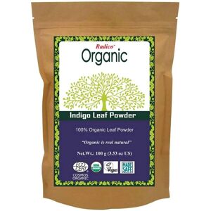 Radico Organisk Indigo-Pulver - Hårfärg - Svart - 100 g Radico Organisk Indigo-Pulver - Hårfärg - Svart - 100 g
