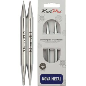 KnitPro Nova Metal Light Brown Replaceable Circular Needles - knitting needles KnitPro Nova Metal Light Brown Replaceable Circular Needles - knitting needles