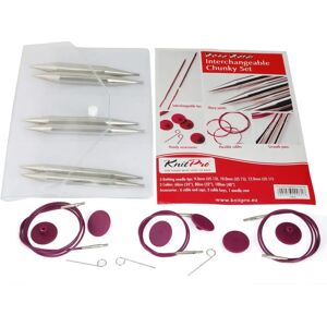 KnitPro Nova Metalliska Rundstickor - Chunky KnitPro Nova Metalliska Rundstickor - Chunky