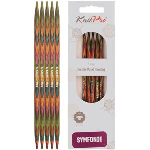 KnitPro Symfonie Double Pointed Needles 20 cm - 5.5 mm (20112) KnitPro Symfonie Double Pointed Needles 20 cm - 5.5 mm (20112)