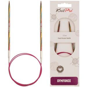 KnitPro Symfonie Fixed Circular Knitting Needles - 3.75mm Multi-color KnitPro Symfonie Fixed Circular Knitting Needles - 3.75mm Multi-color