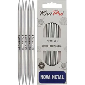 KnitPro Nova Brass 10cm 4mm Knitting Needles - Knitting Needles KnitPro Nova Brass 10cm 4mm Knitting Needles - Knitting Needles