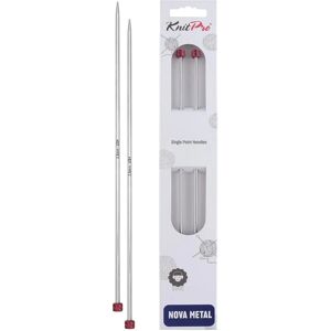 KnitPro Single Pointed Nova Needle 25cm - 10201 KnitPro Single Pointed Nova Needle 25cm - 10201