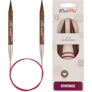KnitPro Symfonie Birk 10mm 100cm - Stickor KnitPro Symfonie Birk 10mm 100cm - Stickor