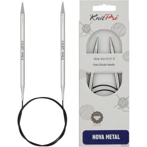 KnitPro Nova Metal Brass 80cm 6.50mm US10 ½ - knitting needle KnitPro Nova Metal Brass 80cm 6.50mm US10 ½ - knitting needle