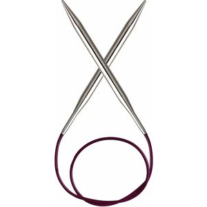 KnitPro Nova Metal 100cm US6 Breinaald KnitPro Nova Metal 100cm US6 Breinaald
