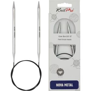 KnitPro Nova Metal Circular Needles 120cm 6.00mm - Knitting Needles KnitPro Nova Metal Circular Needles 120cm 6.00mm - Knitting Needles