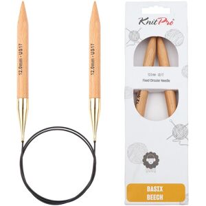 KnitPro Basix Birch Circular Knitting Needles - 80cm, 12mm - Knitting Needles KnitPro Basix Birch Circular Knitting Needles - 80cm, 12mm - Knitting Needles