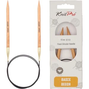 Agujas de tricô KnitPro Basix Bétula - 150cm, 6,5mm - Agulhas de tricô Agujas de tricô KnitPro Basix Bétula - 150cm, 6,5mm - Agulhas de tricô