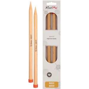KnitPro Basix Birch Knitting Needles - 40cm, 12mm - Knitting Type KnitPro Basix Birch Knitting Needles - 40cm, 12mm - Knitting Type
