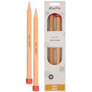 KnitPro Birch 40cm Light Brown Knitting Needles - Knitting Needles KnitPro Birch 40cm Light Brown Knitting Needles - Knitting Needles