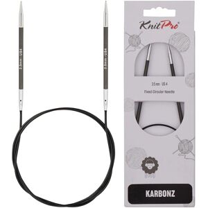 KnitPro Carbon Circular Knitting Needle - 3.5 mm, 40 cm - Knitting Needles KnitPro Carbon Circular Knitting Needle - 3.5 mm, 40 cm - Knitting Needles