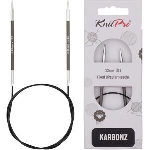 KnitPro Carbonz Circular Needles 60cm - Knitting Type KnitPro Carbonz Circular Needles 60cm - Knitting Type
