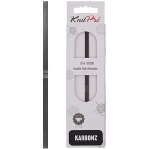 KnitPro Karbonz Double Pointed Needles 20 cm - 1,0 mm (41120) KnitPro Karbonz Double Pointed Needles 20 cm - 1,0 mm (41120)