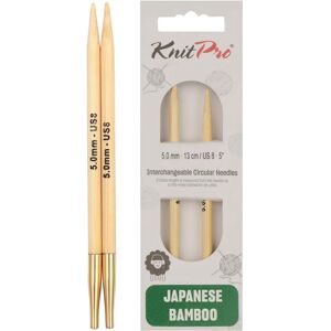 KnitPro Bamboe 13cm 5,00mm Breinaald - Breinaald KnitPro Bamboe 13cm 5,00mm Breinaald - Breinaald