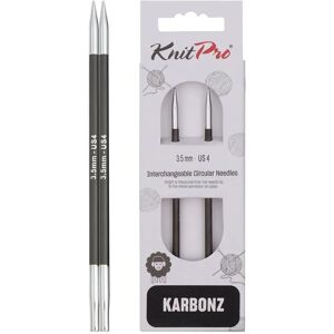 Aiguilles circulaires interchangeables Knit Pro - Fibre de carbone 3,5mm - Publicité Aiguilles circulaires interchangeables Knit Pro - Fibre de carbone 3,5mm - Publicité