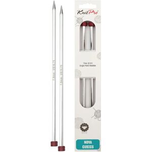 KnitPro Nova Cubics 25cm Brass Knitting Needles - Size 7mm KnitPro Nova Cubics 25cm Brass Knitting Needles - Size 7mm