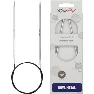 KnitPro Nova Metal Circular Needles - 50cm x 3.25mm KnitPro Nova Metal Circular Needles - 50cm x 3.25mm