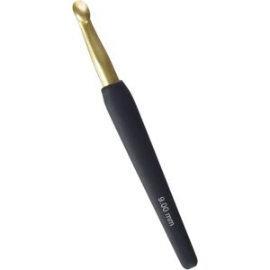 KnitPro Crochet Hook - Gold/Black - 15cm x 9mm - Crochet Hook KnitPro Crochet Hook - Gold/Black - 15cm x 9mm - Crochet Hook