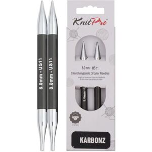 Aiguilles Circulaires Interchangeables en Carbone KnitPro - Multicolore - Publicité Aiguilles Circulaires Interchangeables en Carbone KnitPro - Multicolore - Publicité
