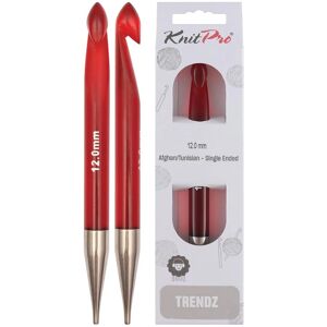 KnitPro 12.00 mm Red Crochet Hook - Crocheting Tool KnitPro 12.00 mm Red Crochet Hook - Crocheting Tool