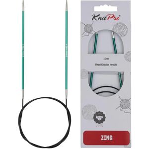 KnitPro Zing aluminium ronde breinaalden 150cm 3,00mm Jade KnitPro Zing aluminium ronde breinaalden 150cm 3,00mm Jade