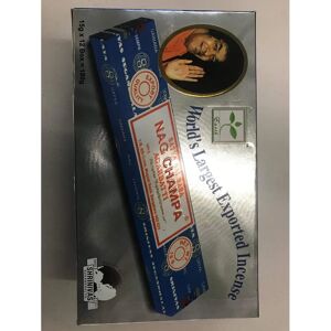 Encens Satya Nag Champa - 12 Boîtes, 15g chacune - Publicité Encens Satya Nag Champa - 12 Boîtes, 15g chacune - Publicité