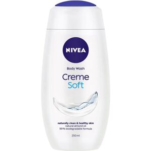 NIVEA Crème Soft 250ml Body Wash Shower Gel with Almond Oil - Body Wash NIVEA Crème Soft 250ml Body Wash Shower Gel with Almond Oil - Body Wash