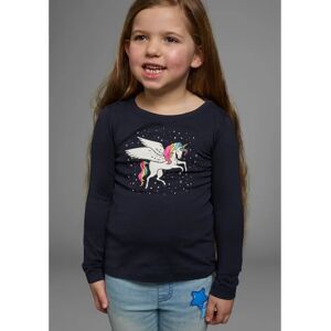 KIDSWORLD Langarmshirt mit Einhorn Druck - Kinder T-Shirt KIDSWORLD Langarmshirt mit Einhorn Druck - Kinder T-Shirt