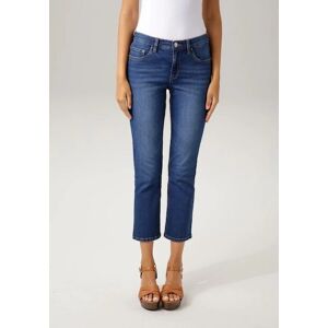 Aniston CASUAL Bootcut-Jeans - 7/8-Länge, Blau, Größe 36 Aniston CASUAL Bootcut-Jeans - 7/8-Länge, Blau, Größe 36