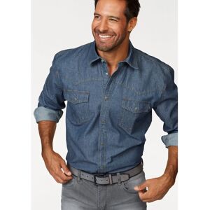 ARIZONA Herren Jeanshemd Blau Stein - Western Style ARIZONA Herren Jeanshemd Blau Stein - Western Style