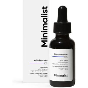 Minimalist Multi-Peptides 10% Face Serum - 30ml Minimalist Multi-Peptides 10% Face Serum - 30ml
