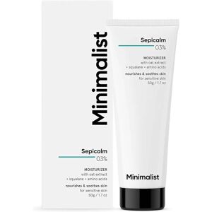 Minimalist Sepicalm 03% Moisturizer - Skin Soothing, Lightweight, 50g Minimalist Sepicalm 03% Moisturizer - Skin Soothing, Lightweight, 50g