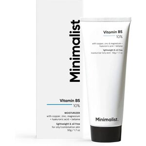 Minimalist Vitamin B5 10% Moisturizer - Lightweight Hydrating Cream Minimalist Vitamin B5 10% Moisturizer - Lightweight Hydrating Cream