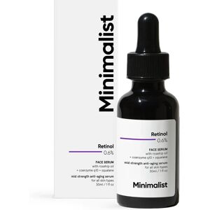Minimalist Retinol 0.6% Face Serum - Anti-Aging, All Skin Types Minimalist Retinol 0.6% Face Serum - Anti-Aging, All Skin Types
