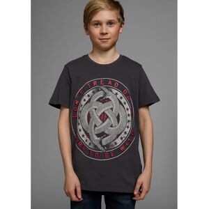 KIDSWORLD 164/170 Grau Casual T-Shirt - T-Shirt KIDSWORLD 164/170 Grau Casual T-Shirt - T-Shirt