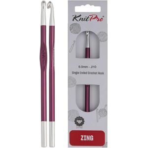 KnitPro KP47473 - 15cm Metal Crochet Hook - Lila KnitPro KP47473 - 15cm Metal Crochet Hook - Lila