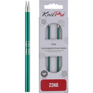 Aiguilles à tricoter circulaires interchangeables Knit Pro - Vert - 3mm - Publicité Aiguilles à tricoter circulaires interchangeables Knit Pro - Vert - 3mm - Publicité