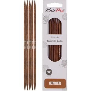 KnitPro K31011 Wooden Brown 15cm 5mm Knitting Needles - Knitting Needles KnitPro K31011 Wooden Brown 15cm 5mm Knitting Needles - Knitting Needles