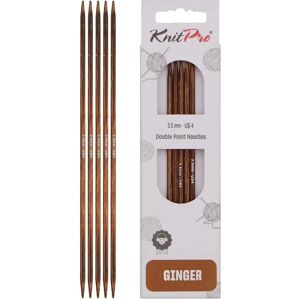 KnitPro Ginger 20cm FSC Certified Wooden Knitting Needles - Knitting needles KnitPro Ginger 20cm FSC Certified Wooden Knitting Needles - Knitting needles