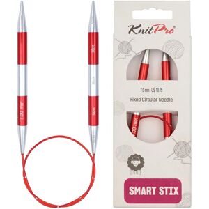 KnitPro SmartStix Rundpinde - 40cm Rot 7,00mm KnitPro SmartStix Rundpinde - 40cm Rot 7,00mm