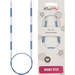 KnitPro SmartStix Aluminum Circular Needles 60cm Blue 4.00mm - Knitting Needles KnitPro SmartStix Aluminum Circular Needles 60cm Blue 4.00mm - Knitting Needles