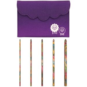 KnitPro Symfonie Crochet Hook Set - Single Ended, Purple KnitPro Symfonie Crochet Hook Set - Single Ended, Purple