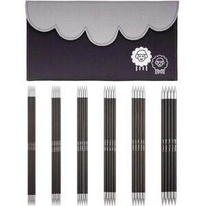 Knitpro Carbon Fiber Double-Ended Knitting Pins 20cm - 5mm Knitpro Carbon Fiber Double-Ended Knitting Pins 20cm - 5mm